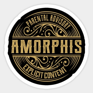 Amorphis Vintage Ornament Sticker